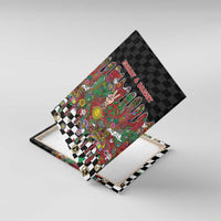 Hippie Christmas Canvas Wall Art Doodle Style - Wonder Print Shop