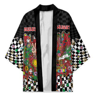 Hippie Christmas Kimono Doodle Style - Wonder Print Shop