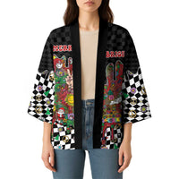 Hippie Christmas Kimono Doodle Style - Wonder Print Shop