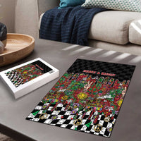 Hippie Christmas Puzzle Doodle Style - Wonder Print Shop