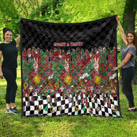 Hippie Christmas Quilt Doodle Style - Wonder Print Shop