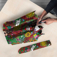 Hippie Christmas Umbrella Doodle Style - Wonder Print Shop