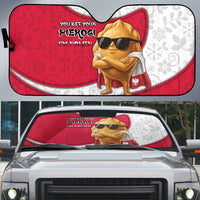 Poland Auto Sun Shade The Cool Pierogi Funny Style
