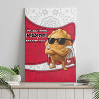 Poland Canvas Wall Art The Cool Pierogi Funny Style
