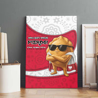 Poland Canvas Wall Art The Cool Pierogi Funny Style