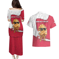 Personalized Poland Couples Matching Puletasi and Hawaiian Shirt The Cool Pierogi Funny Style