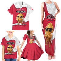 Personalized Poland Family Matching Tank Maxi Dress and Hawaiian Shirt The Cool Pierogi Funny Style