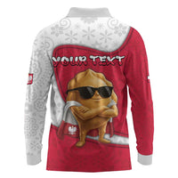 Personalized Poland Long Sleeve Polo Shirt The Cool Pierogi Funny Style