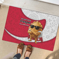 Poland Rubber Doormat The Cool Pierogi Funny Style