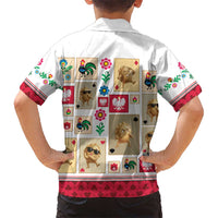 Poland Family Matching Long Sleeve Bodycon Dress and Hawaiian Shirt Pierogi Tysiac 1000