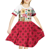 Poland Kid Short Sleeve Dress Pierogi Tysiac 1000