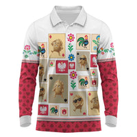 Poland Long Sleeve Polo Shirt Pierogi Tysiac 1000