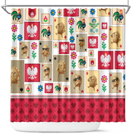 Poland Shower Curtain Pierogi Tysiac 1000