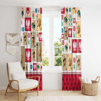 Poland Window Curtain Pierogi Tysiac 1000