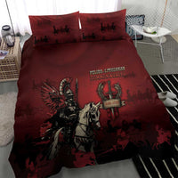 Polish Lithuanian Commonwealth Bedding Set Winged Hussar Warrior Battle Of Vienna