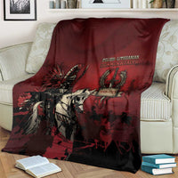 Polish Lithuanian Commonwealth Blanket Winged Hussar Warrior Battle Of Vienna