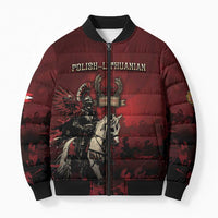 Polish Lithuanian Commonwealth Bomber Puffer Jacket Winged Hussar Warrior Battle Of Vienna