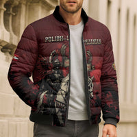 Polish Lithuanian Commonwealth Bomber Puffer Jacket Winged Hussar Warrior Battle Of Vienna