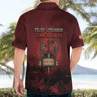 Polish Lithuanian Commonwealth Hawaiian Shirt Winged Hussar Warrior Battle Of Vienna