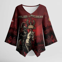 Polish Lithuanian Commonwealth Kimono Sleeve Blouse Winged Hussar Warrior Battle Of Vienna