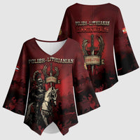 Polish Lithuanian Commonwealth Kimono Sleeve Blouse Winged Hussar Warrior Battle Of Vienna