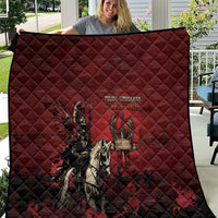 Polish Lithuanian Commonwealth Quilt Winged Hussar Warrior Battle Of Vienna