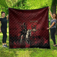 Polish Lithuanian Commonwealth Quilt Winged Hussar Warrior Battle Of Vienna