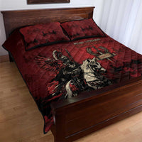 Polish Lithuanian Commonwealth Quilt Bed Set Winged Hussar Warrior Battle Of Vienna