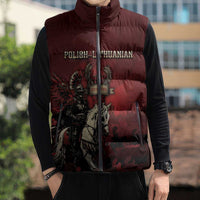 Polish Lithuanian Commonwealth Sleeveless Puffer Jacket Winged Hussar Warrior Battle Of Vienna