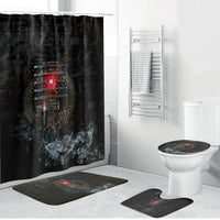 Egypt Djed Bathroom Set Glow Smoky Dark Style