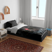 Egypt Djed Bedding Set Glow Smoky Dark Style