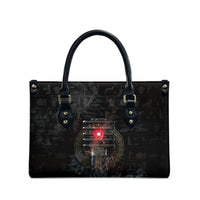 Egypt Djed Leather Bag Glow Smoky Dark Style