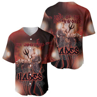 Ancient Greek Hades Baseball Jersey King Of The Underworld - Wonder Print Shop