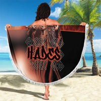 Ancient Greek Hades Beach Blanket King Of The Underworld - Wonder Print Shop