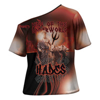 Ancient Greek Hades Cross Shoulder Shirt King Of The Underworld - Wonder Print Shop