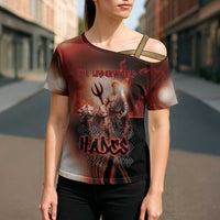 Ancient Greek Hades Cross Shoulder Shirt King Of The Underworld - Wonder Print Shop