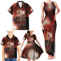 Ancient Greek Hades Family Matching Tank Maxi Dress and Hawaiian Shirt King Of The Underworld - Wonder Print Shop