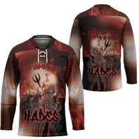 Ancient Greek Hades Hockey Jersey King Of The Underworld - Wonder Print Shop