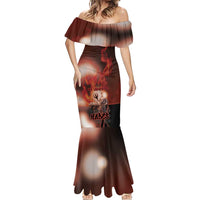 Ancient Greek Hades Mermaid Dress King Of The Underworld - Wonder Print Shop