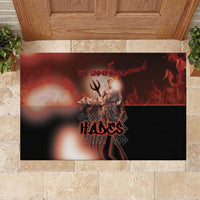 Ancient Greek Hades Rubber Doormat King Of The Underworld - Wonder Print Shop