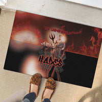 Ancient Greek Hades Rubber Doormat King Of The Underworld - Wonder Print Shop