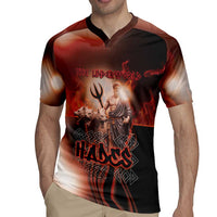 Ancient Greek Hades Rugby Jersey King Of The Underworld - Wonder Print Shop