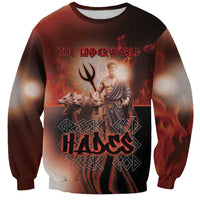 Ancient Greek Hades Sweatshirt King Of The Underworld - Wonder Print Shop
