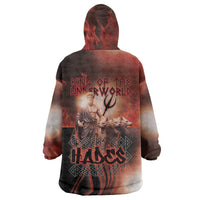 Ancient Greek Hades Wearable Blanket Hoodie King Of The Underworld - Wonder Print Shop