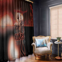 Ancient Greek Hades Window Curtain King Of The Underworld - Wonder Print Shop