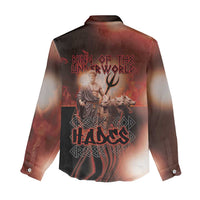 Ancient Greek Hades Women Casual Shirt King Of The Underworld - Wonder Print Shop