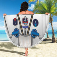 Personalized Astronaut Beach Blanket Space Diving Suit - Wonder Print Shop