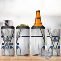 Personalized Astronaut 4 in 1 Can Cooler Tumbler Space Diving Suit - Wonder Print Shop