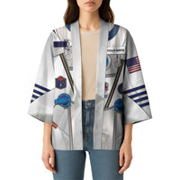 Personalized Astronaut Kimono Space Diving Suit - Wonder Print Shop