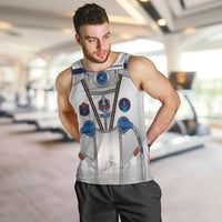 Personalized Astronaut Men Tank Top Space Diving Suit - Wonder Print Shop